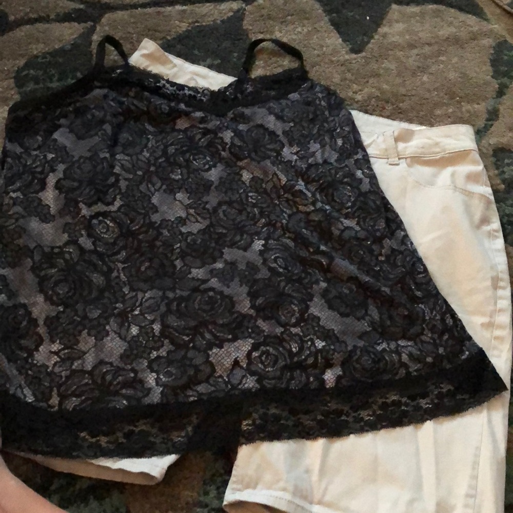 Shirt and shorts